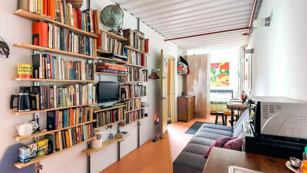 new york city shipping container apartment