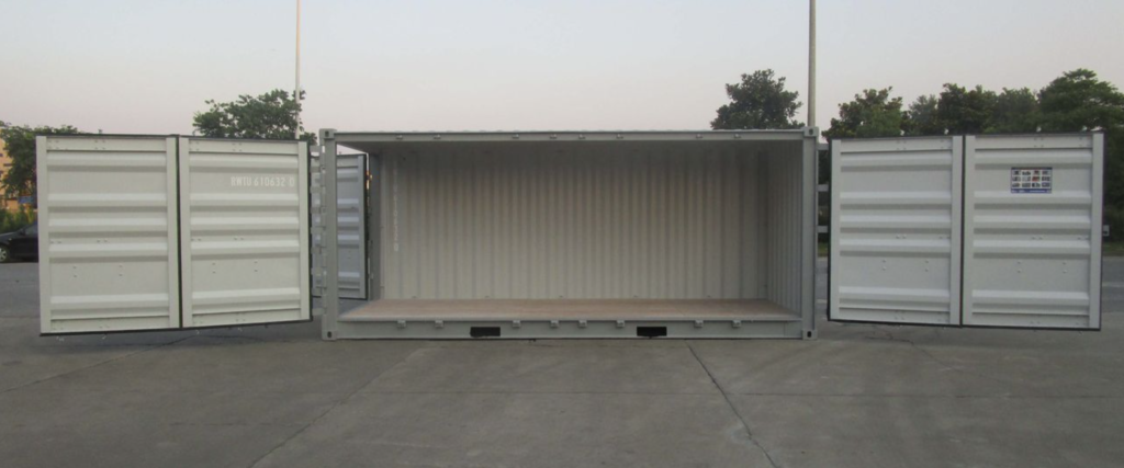 Open Side or side opening shipping containers